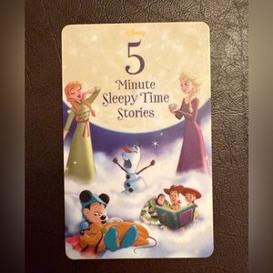 5 Minute Sleepy Time Disney Stories Yoto Card